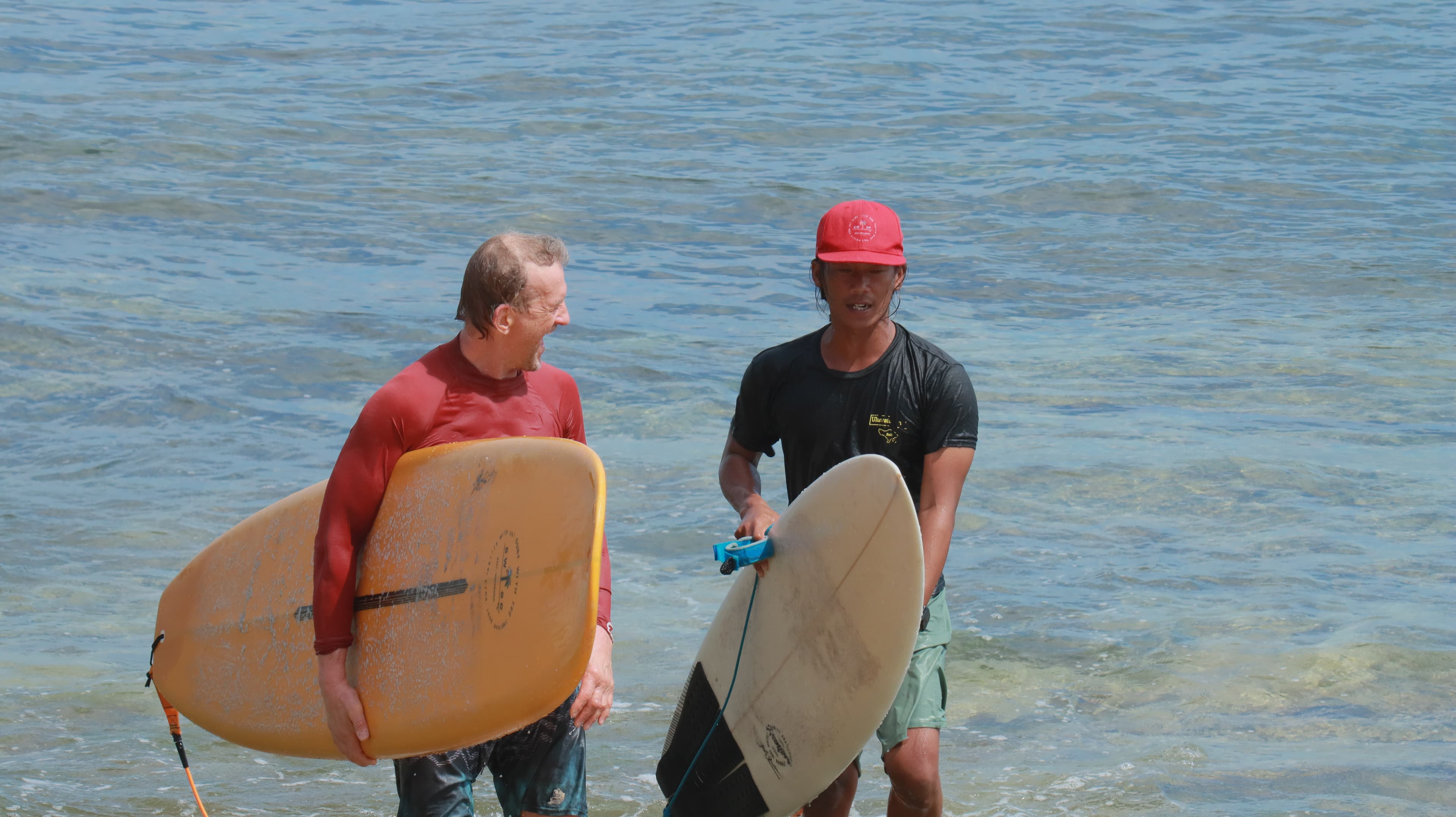 One-on-one private surf coaching session with Taufik at Balangan Beach