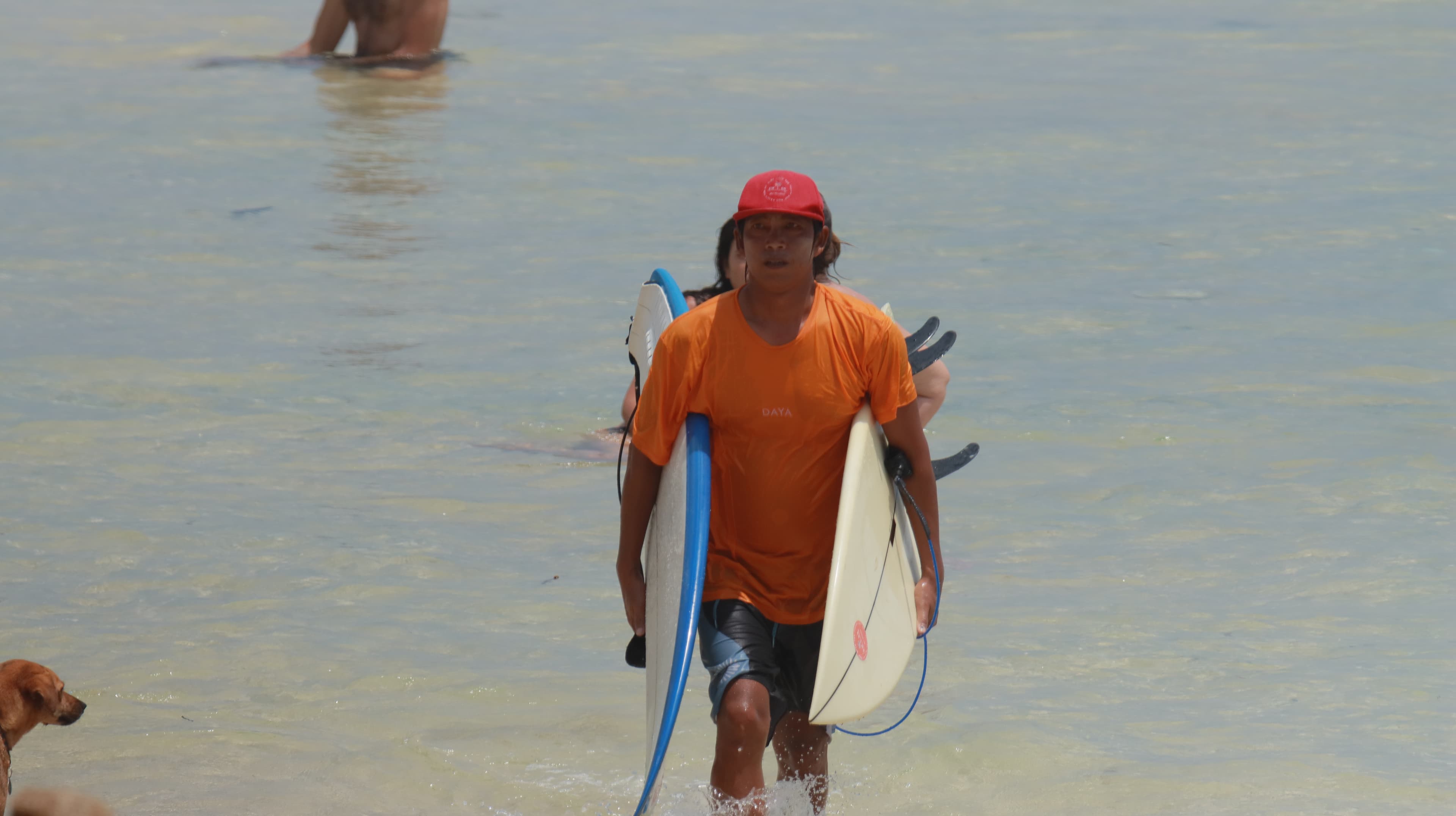 Taufik, local Bali surf instructor at Uluwatu